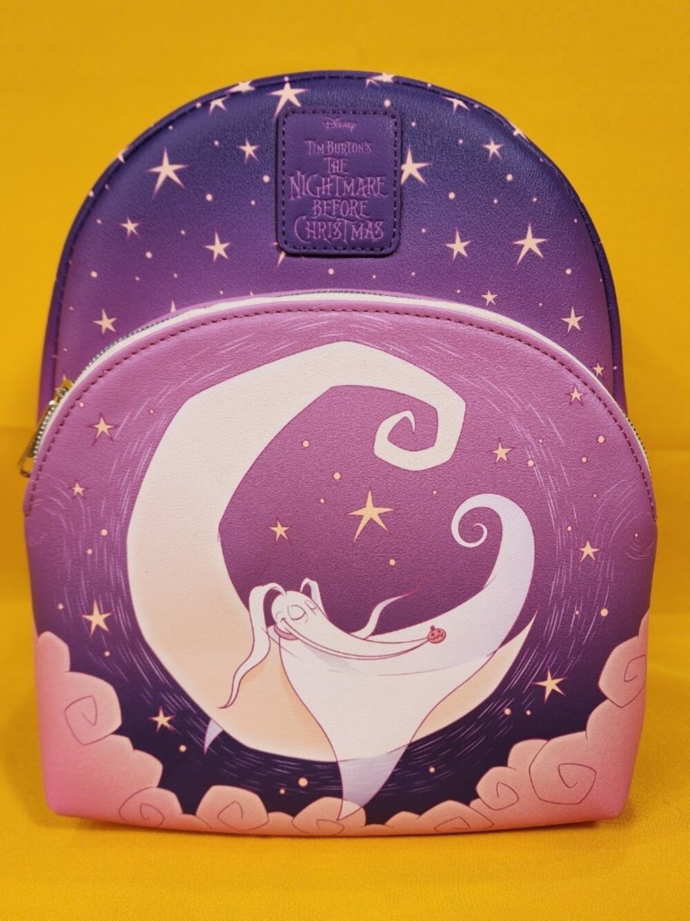 Loungefly Disney The Nightmare Before Christmas Zero Moon Sleeping Mini Backpack
